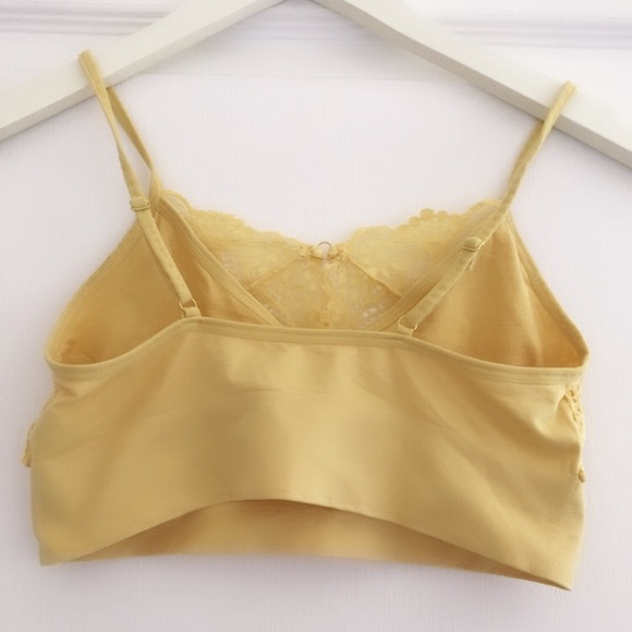 bralette yellow eyelet small - Picture 7 of 7